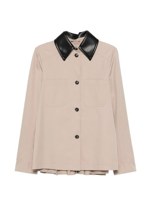 Brown Gabardine Jacket