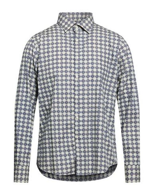 Man Shirt Navy Size 15 ½ Cotton