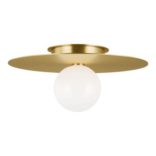 Visual Comfort Studio Nodes Ceiling Light in Burnished Brass by Kelly Wearstler