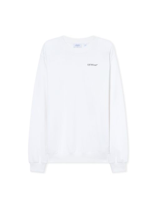 Arrow Glowing Flower Sweatshirt - Female Sweatshirts White