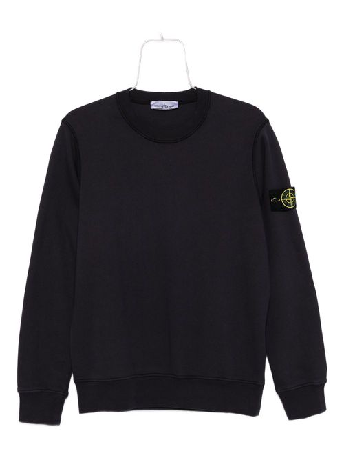Compass-badge sweatshirt - Blue