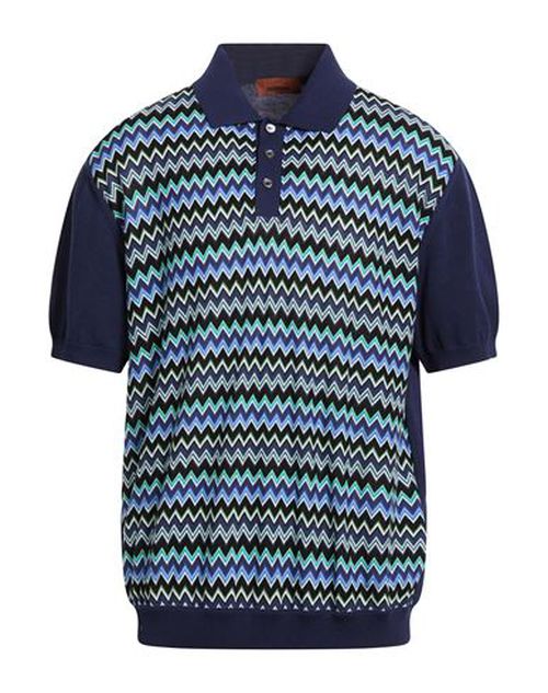 Man Sweater Navy Size 42 Cotton