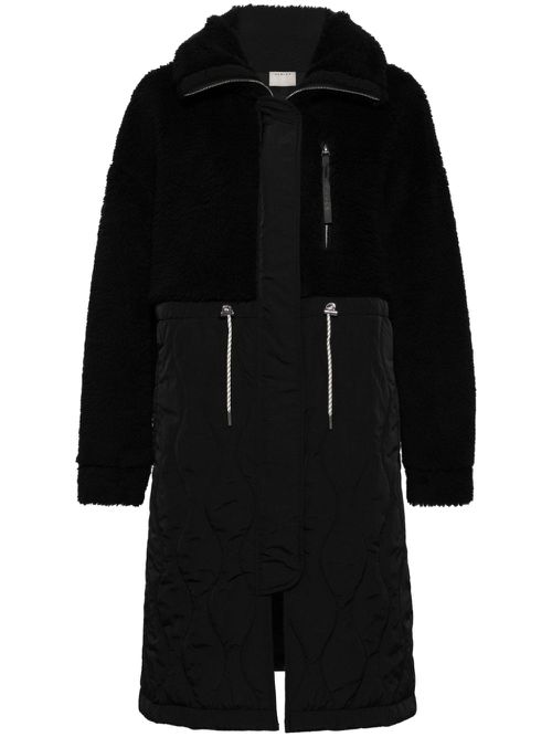 Varley Walsh quilted long coat - ブラック