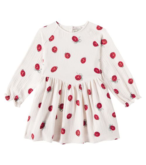 Konges Sløjd Coco Ladybug printed cotton dress