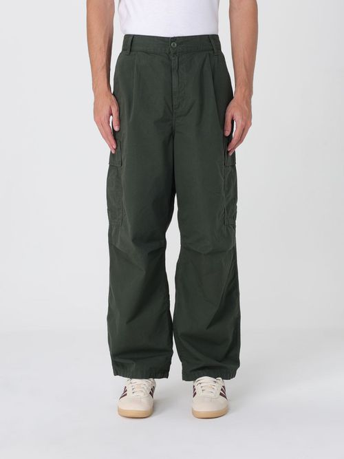 Pants Men color Green