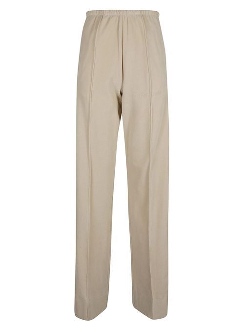 Corduroy side-stripe track pants - Neutrals