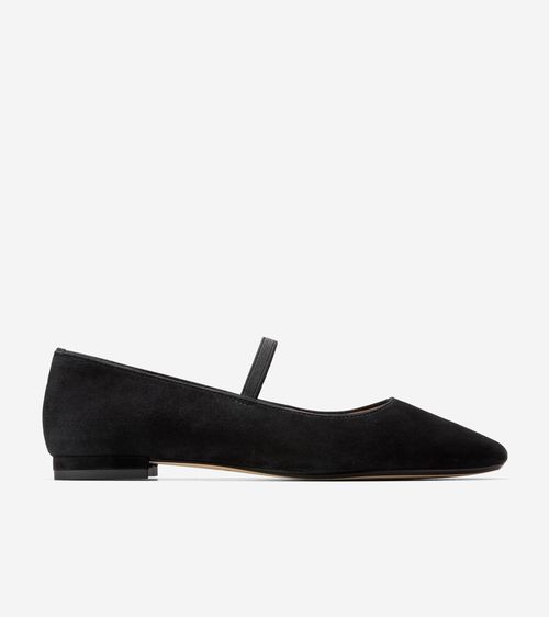 Women's Bridget Mary Jane Ballet Flats - Black