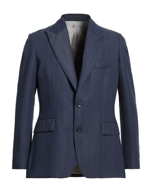 Man Blazer Midnight blue Size 42 Viscose, Polyester
