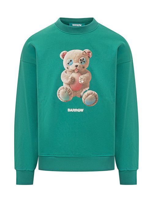 Green Crew Neck Sweatshirt