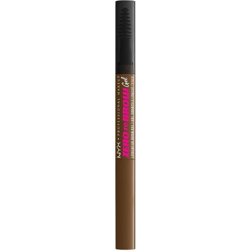 NYX Professional Makeup Zero To Brow Longwear Vegan Tinted Eyebrow Gel Chocolate