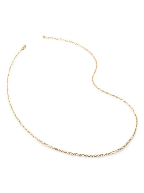 18kt gold vermeil Woven Chain necklace