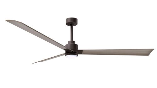 Textured Bronze 72" Ceiling Fan from the Alessandra - LK Collection