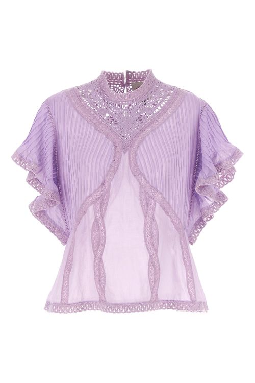 Openwork Detail Blouse