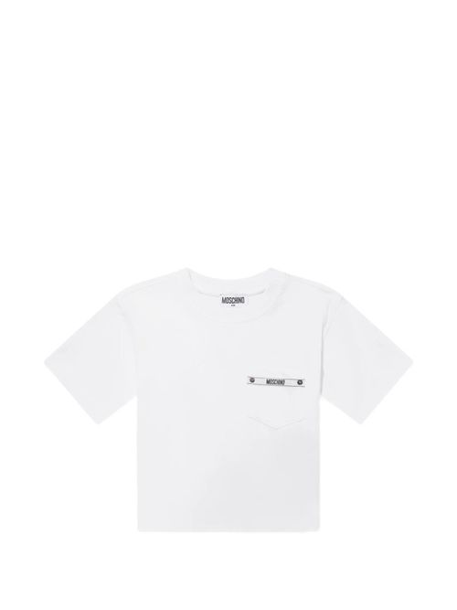 Boys White Logo T-Shirt