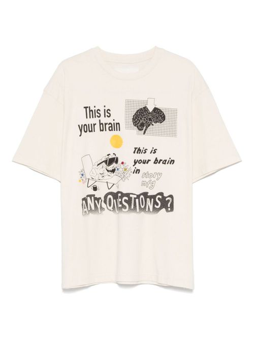 Beige Grateful Tee
