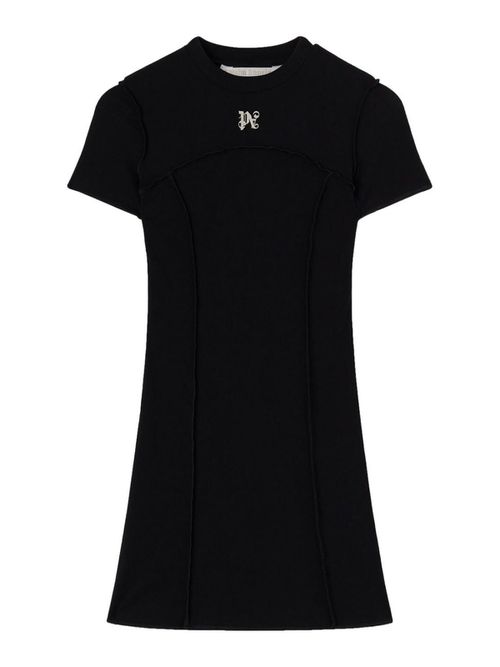 Embroidered Logo Dress