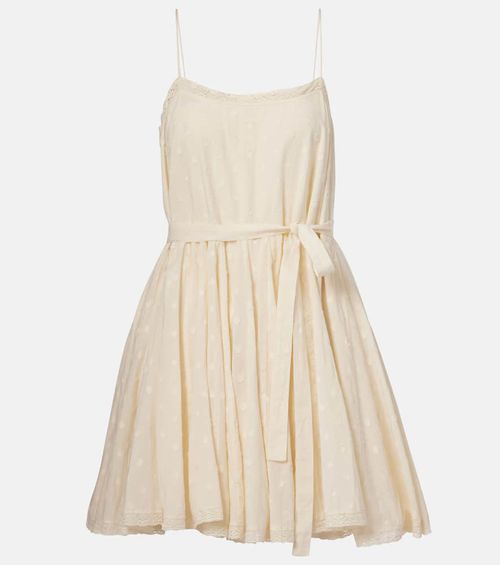 Ulla Johnson Beatriz cotton dobby minidress