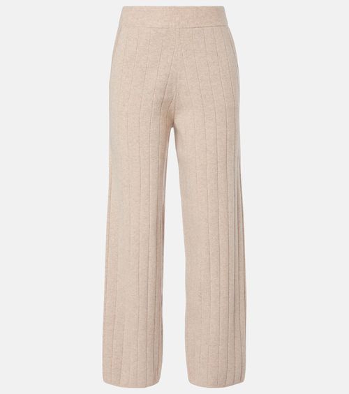 Jardin ribbed-knit cashmere sweatpants