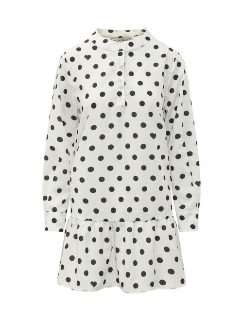 Mini Polka Dot Suit Dress