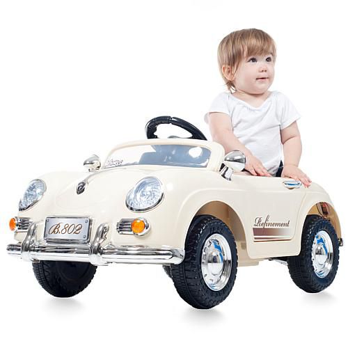 Lil' Rider '58 Speedy Sportster Battery-Operated Classic Car with Remote
