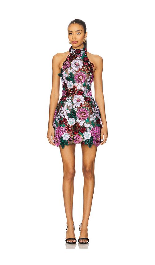 Bronx and Banco Deirdre Mini Dress in Purple.  XL. Also in L, M