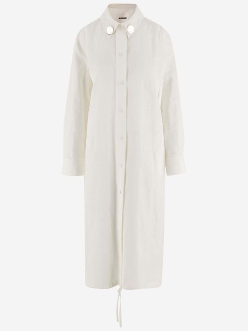 Linen Chemisier Dress