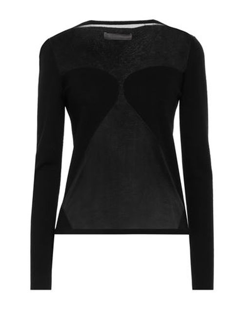 Woman Sweater Black Size M Virgin Wool