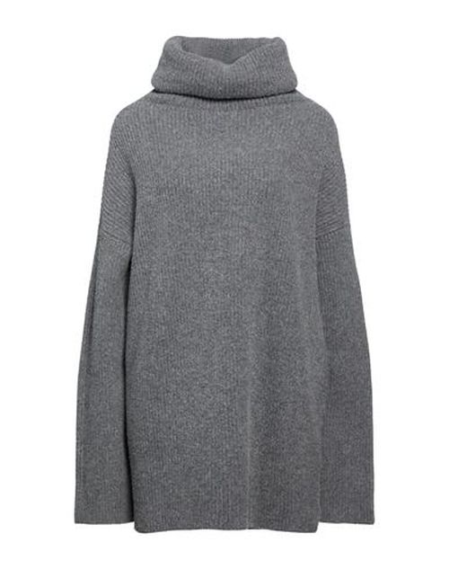 Woman Turtleneck Grey Size XS Virgin Wool