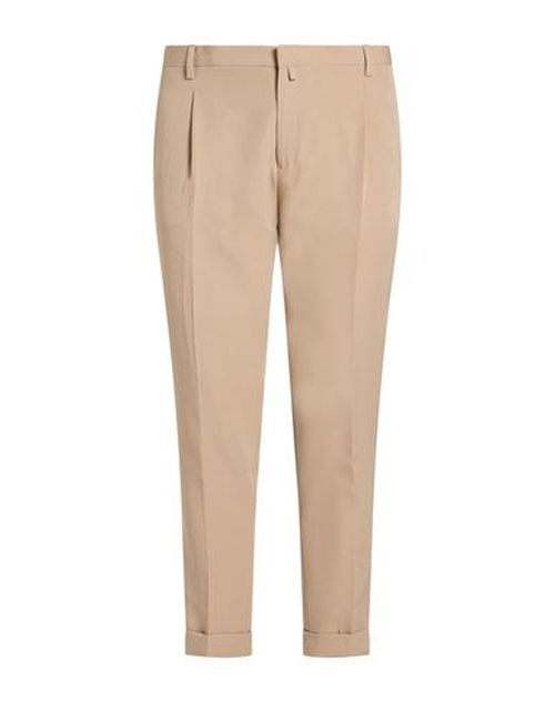 Man Pants Beige Size 36 Polyester, Elastane