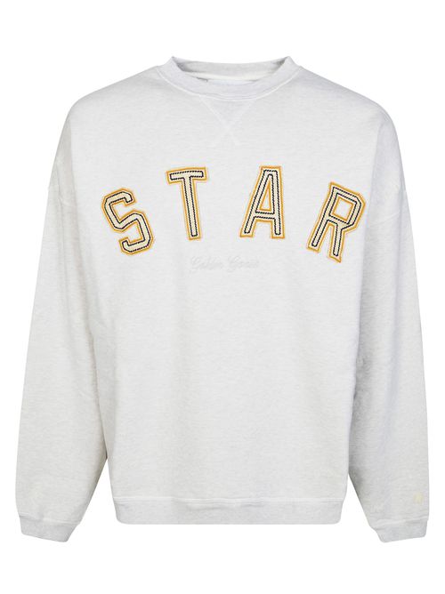Men's Classic Crew Neck Sweatshirt with Bold Text