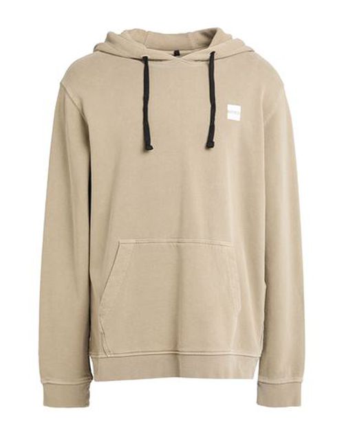 Man Sweatshirt Taupe Size XL Cotton