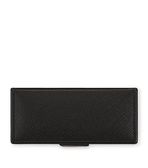 Leather Panama Cufflink Box