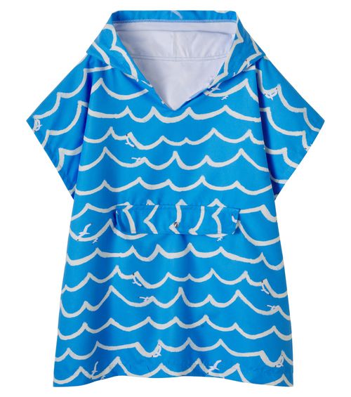 Printed poncho