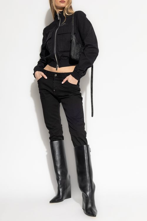 Jacket With Logo, Women's, Black