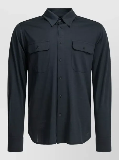 Tom Ford - military style casual shirt long sleeve