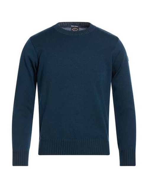 Man Sweater Navy Size M Virgin Wool
