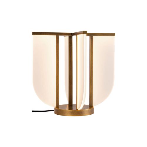Vintage Brass LED Table Lamp from the Anders Collection