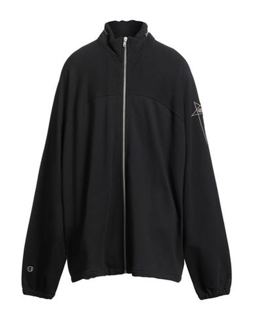 Man Sweatshirt Black Size XL Cotton