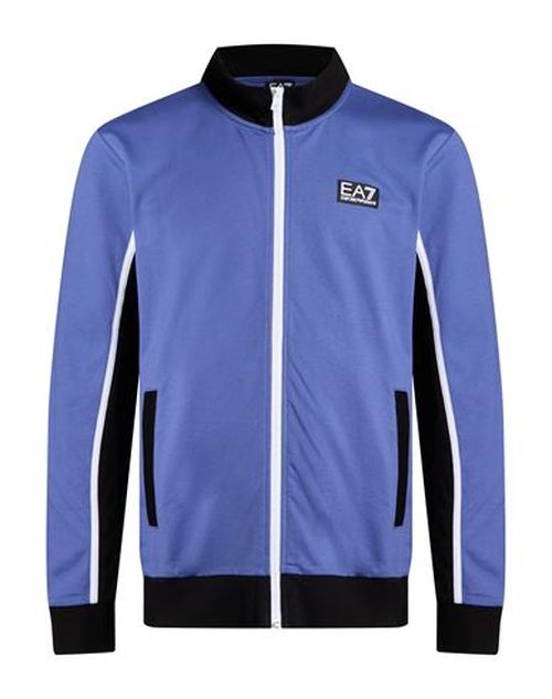 Man Tracksuit Purple Size L Cotton