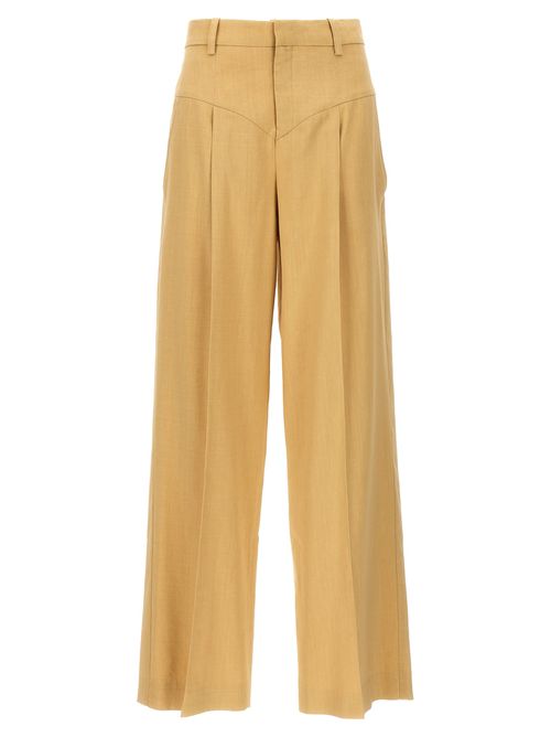 -Staya Pantaloni Beige-Donna