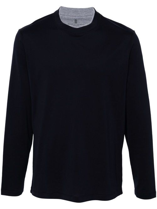 Cotton T-shirt - Blue