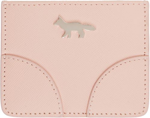 Maison Kitsuné Pink Boogie Card Holder