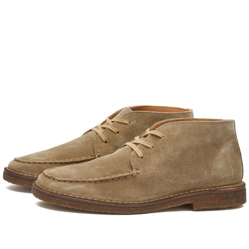 Men's Crosby Moc Toe Chukka Boot in Sand Suede