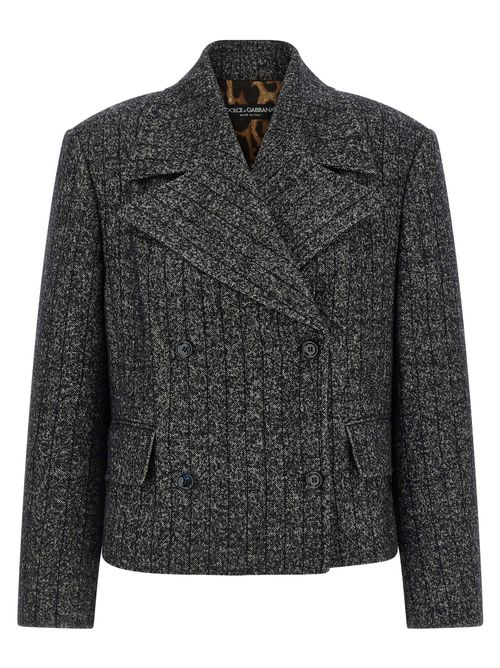 Striped Wool Blazer