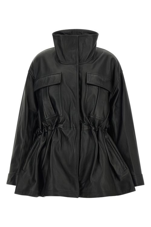 'Sculptural' Leather Jacket