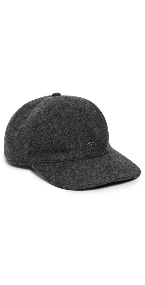 Wool Baseball Cap Grey One Size