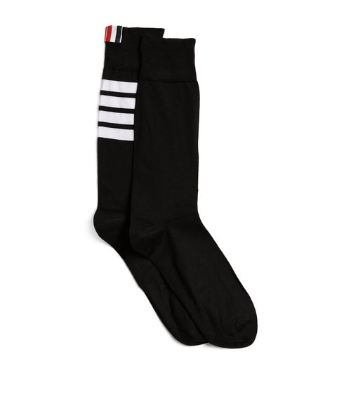 4-Bar Mid-Calf Socks