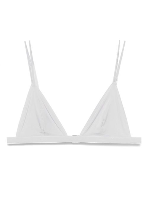 Fly-motif bra - Grey