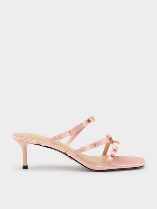Charles & Keith - Jessy Bow Heeled Sandals