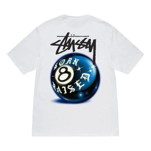 Born x Raised 8 Ball T-Shirt 'White'